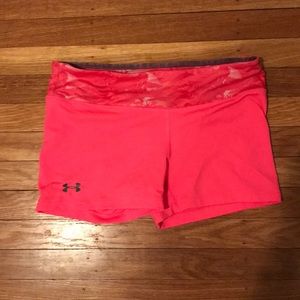 Under armour exercise shorts